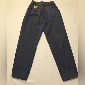 Women’s Duck Head Pants Sz 16 Reg Navy Blue chino Work pants
